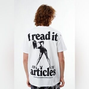 🆕 Playboy By PacSun Articles T-Shirt Size Small